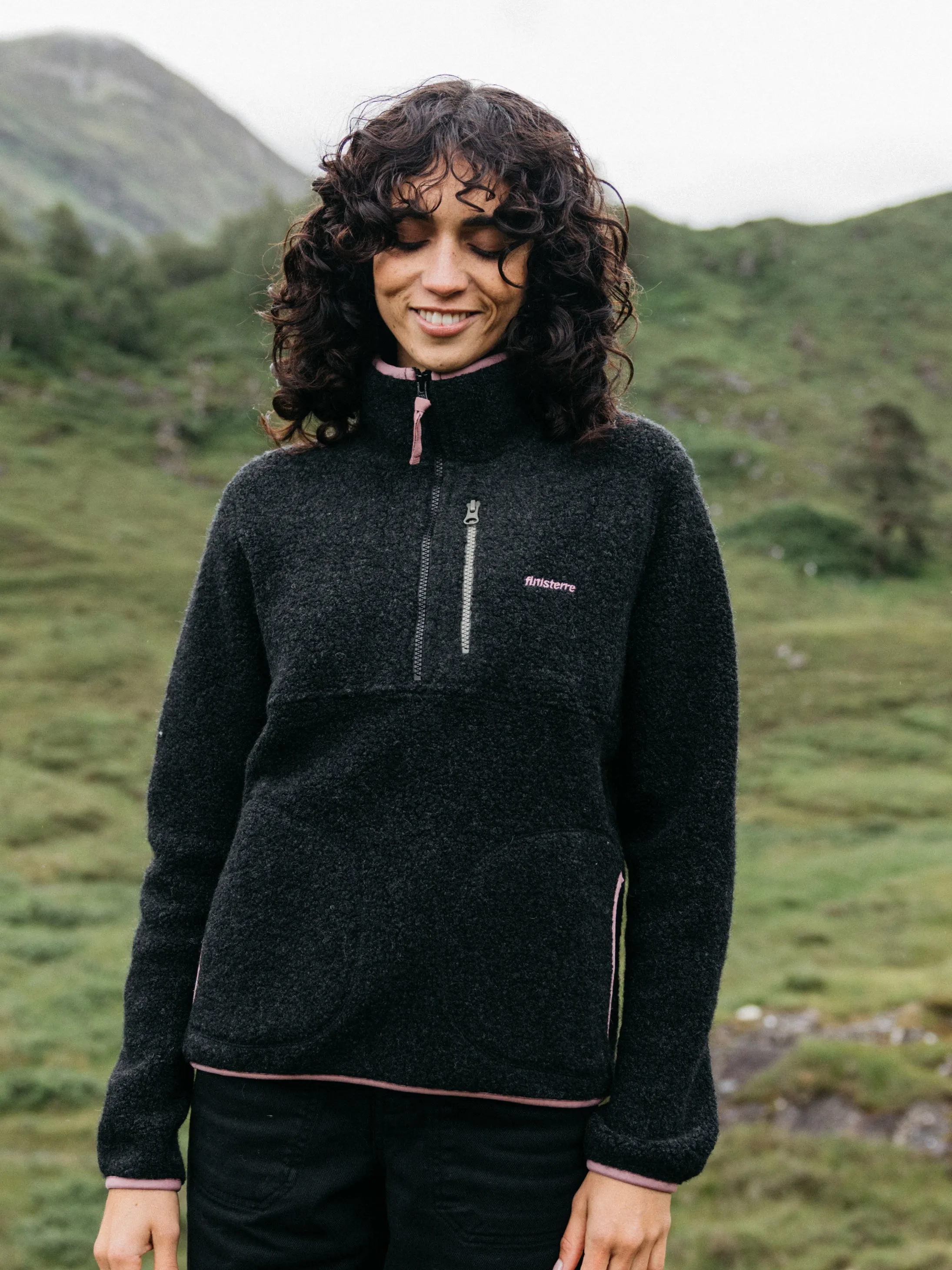 Women's Hegen 1/4 Zip Wool Fleece