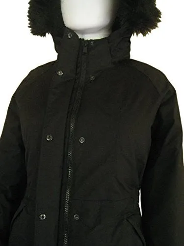 Women's The North Face Arctic Parka Jacket TNF Black Size Medium